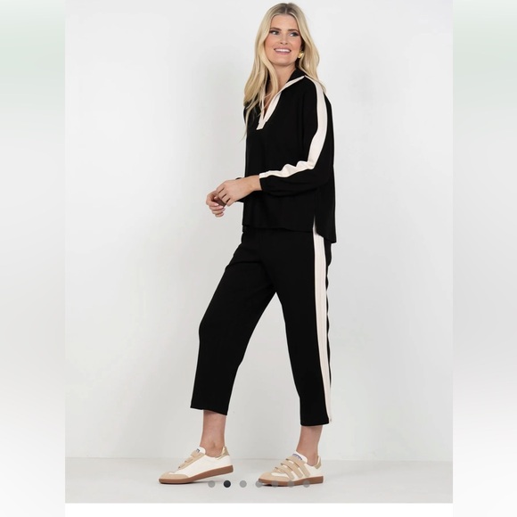 NWT Emily McCarthy Long Sleeve Poppy in Midnight Vanilla - Picture 8 of 9